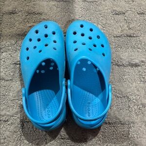 CROCS Kids Vibrant Blue Water Shoes